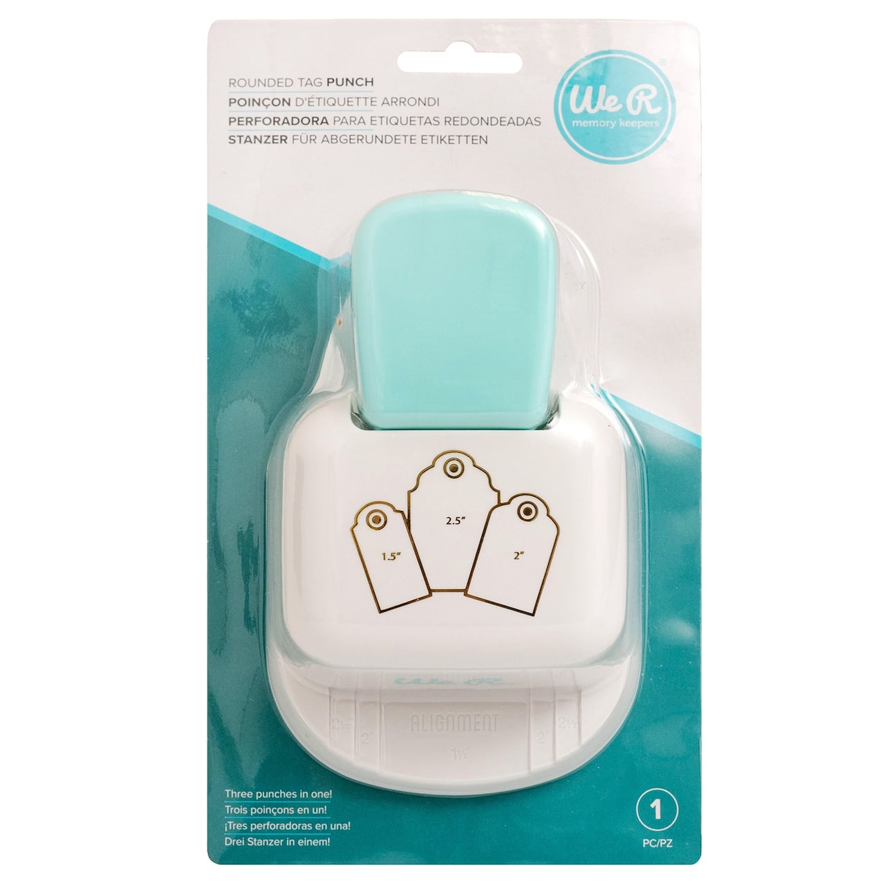 We R Memory Keepers® 3-in-1 Rounded Tag Punch